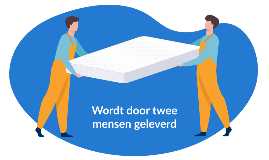 Bezorging door twee mensen